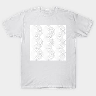 Circle Has the Win - White T-Shirt